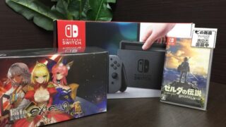 NINTENDO SWITCH＆ソフト来ました！！