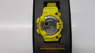 ●G-SHOCK　ﾌﾛｯｸﾞﾏﾝ●岸和田市の方よりお譲り頂きました。