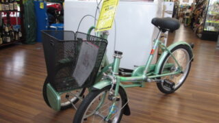 ★転びにくい自転車★３輪自転車入荷しました♬