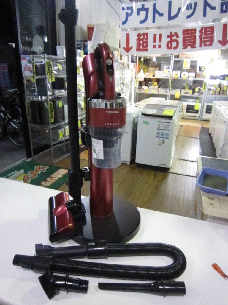 東芝のクリーナー 買ったけど使わない家電。片付けてしまうなら是非 