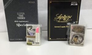 永遠のヒーロー ルパン3世のジッポライター入荷しました。