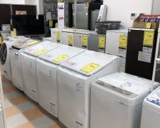 2019年製アウトレット洗濯機　ちょっとの傷でお買い得な洗濯機揃ってます。