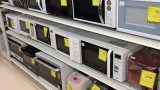 あって当たり前！？電子レンジ大量陳列中  買い換えならジャングルジャングル和歌山店