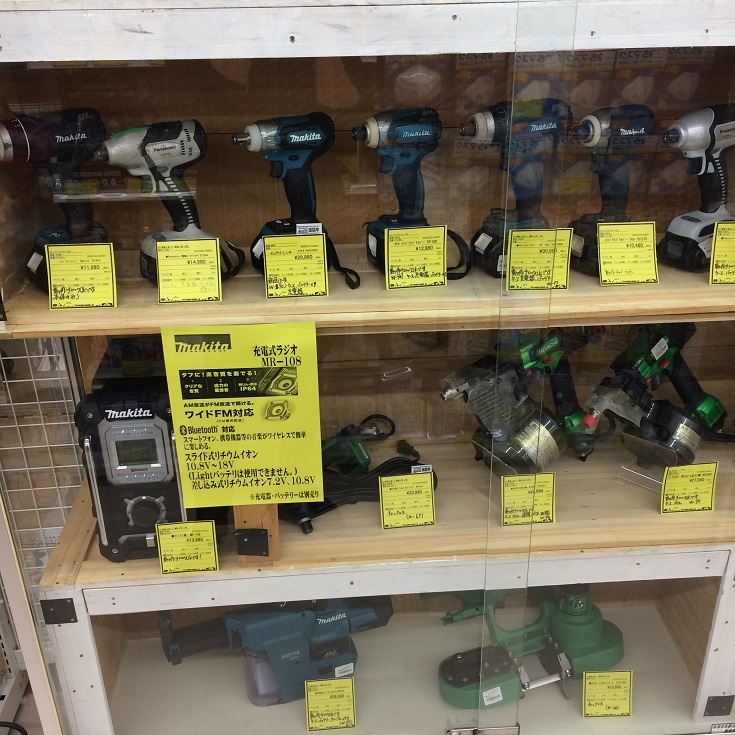 お値打ち工具勢揃い♪電動工具を和歌山で買うならジャングルジャングル