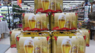 プレミアムビールも格安販売中♪エビスビールを安く売る店、ジャングルジャングル岸和田和泉インター店