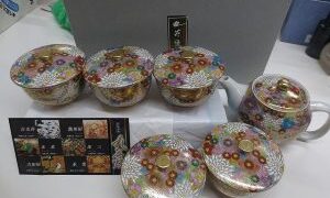 九谷焼天山の茶器揃えを買取致しました★【滋賀草津店】