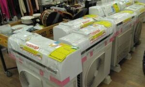 中古エアコン、大量陳列中！【イズミヤ広陵店】